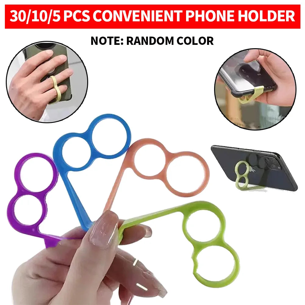 Compact Lazy-Finger Desktop Phone Stand