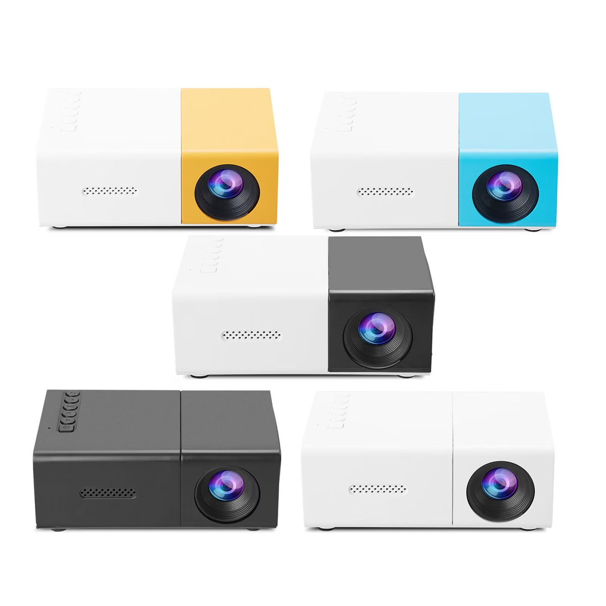 Portable HD Mini Projector with Automatic Focus