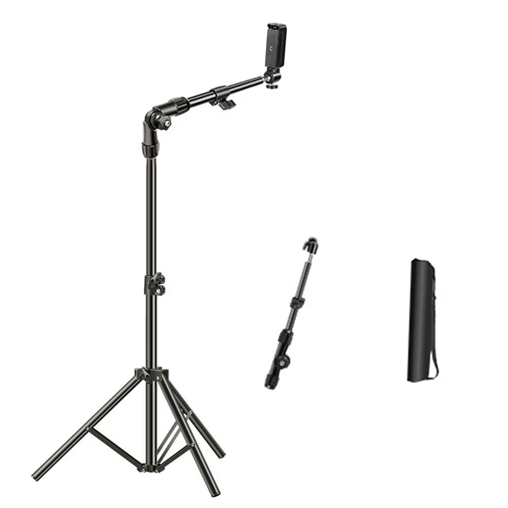 Adjustable Phone Tripod Stand for Live Stream & Video Recording