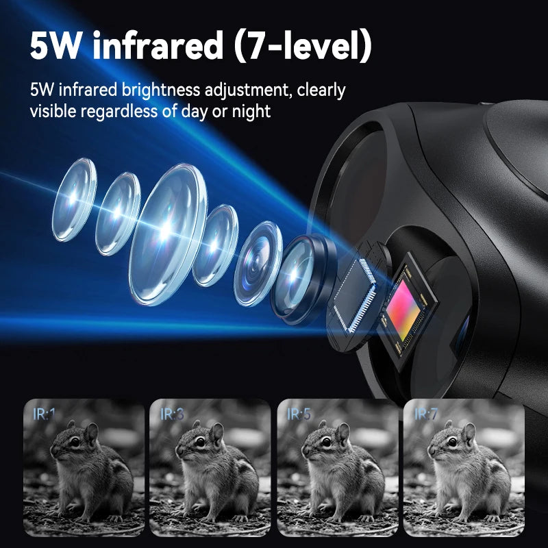 Digital Night Vision Binoculars with Screen (Photo & Video)