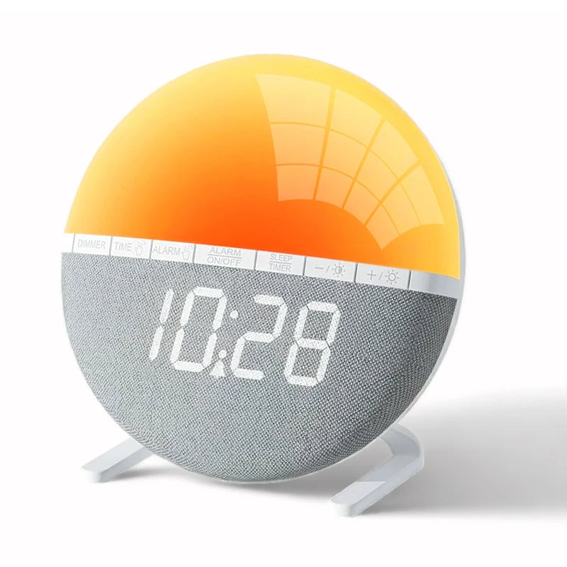Sunrise Wake-Up Light Alarm Clock (RGB)