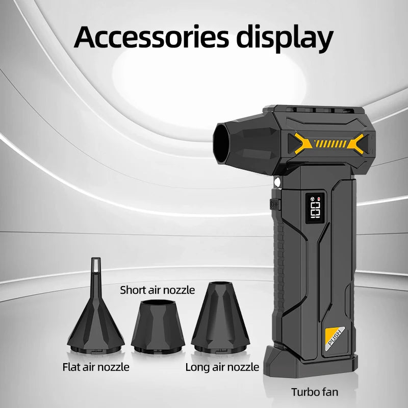 Cordless Turbo Jet Blower (Dust, Leaves, Snow, PC)