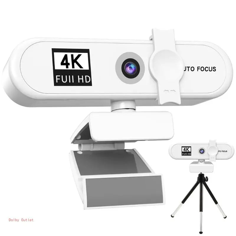 Autofocus Webcam with Microphone for Streaming & Video Calls