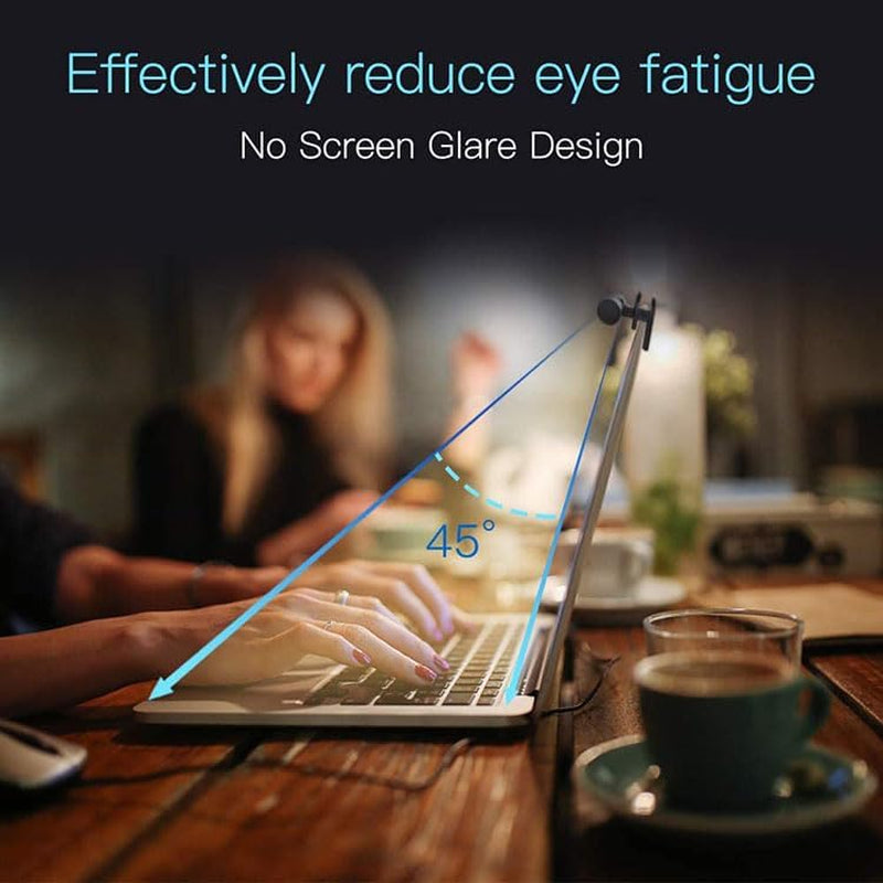 Portable USB Laptop Monitor Light Bar - 3 Color Temperatures, 10 Brightness Levels