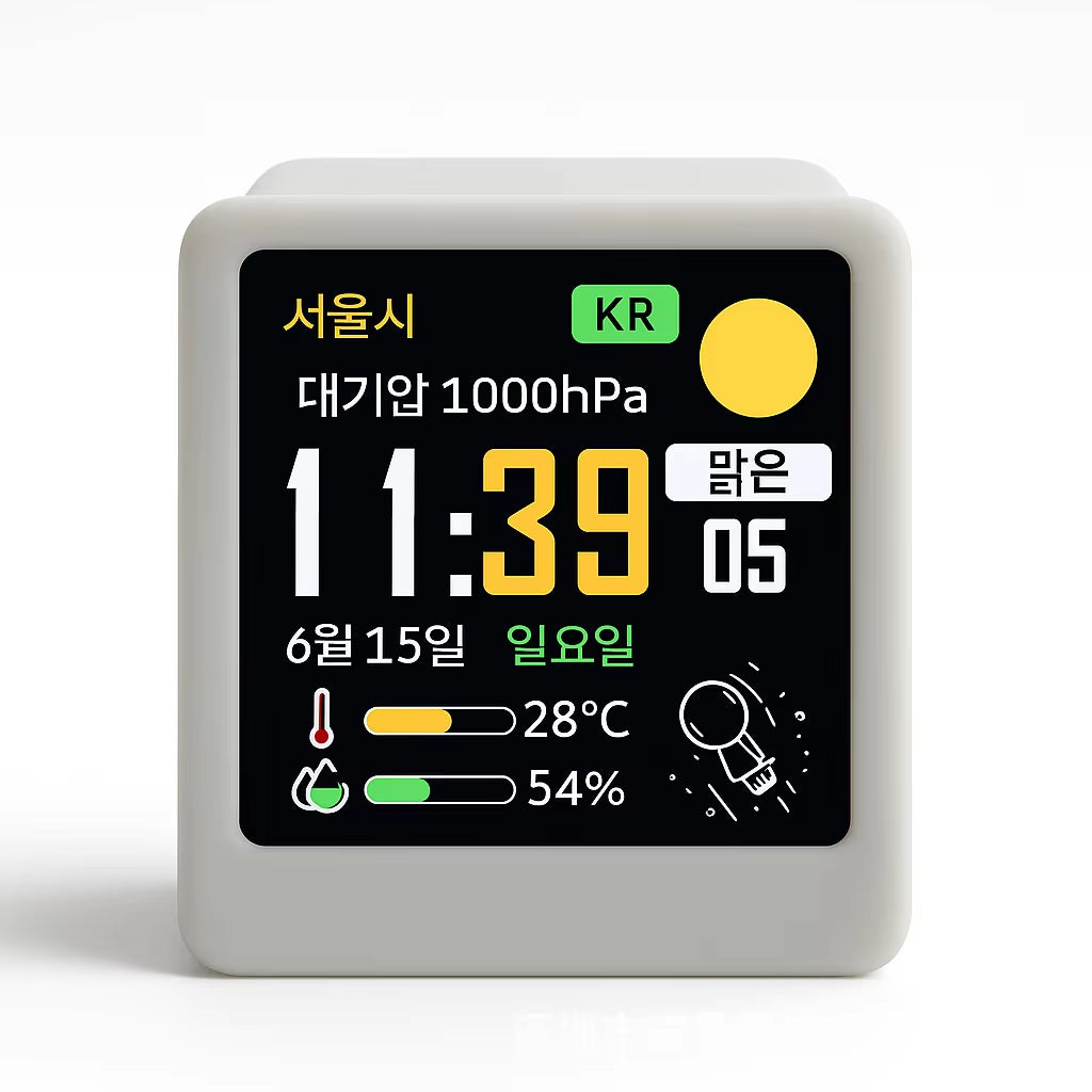 Mini Wi-Fi Weather Station Desk Display