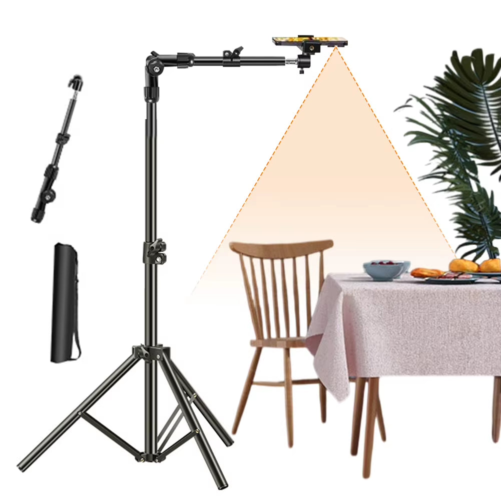 Adjustable Phone Tripod Stand for Live Stream & Video Recording