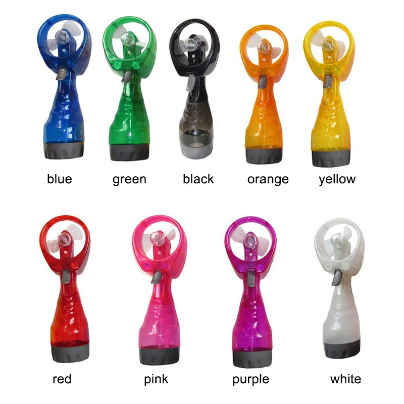 Mini Handheld Water Spray Cooling Fan