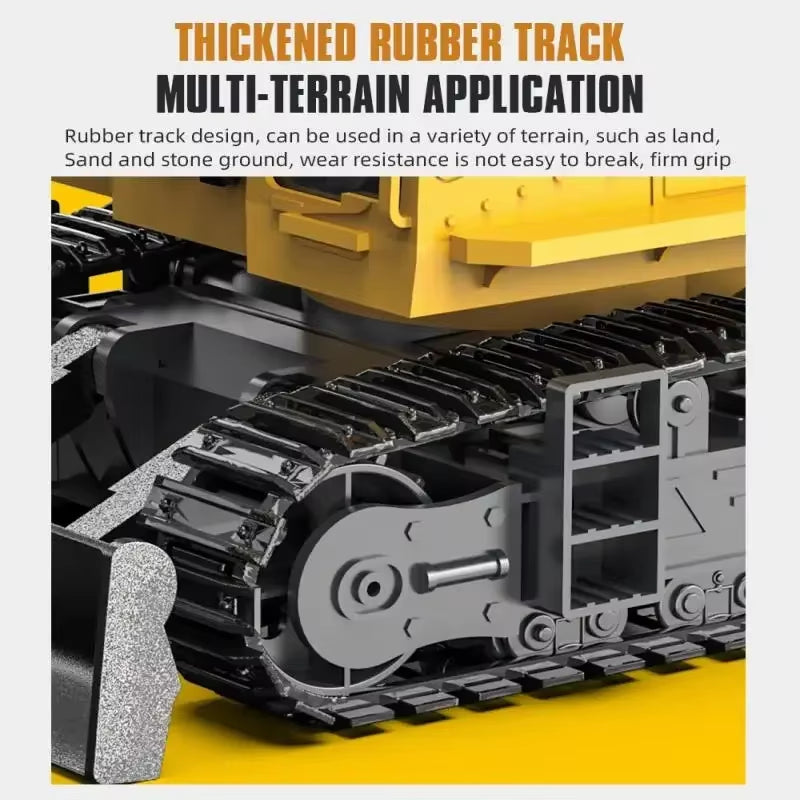 1:18 Alloy RC Excavator (17-Channel)
