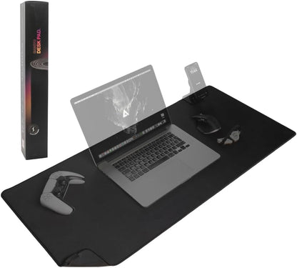 Large Gaming Desk Pad - Waterproof, Non-Slip Neoprene Mouse Mat