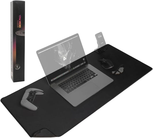 Large Gaming Desk Pad - Waterproof, Non-Slip Neoprene Mouse Mat