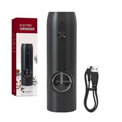 Gravity Electric Salt & Pepper Grinder Set with LED Light