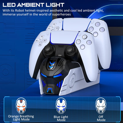 Dual Controller Charging Dock – DualSense-Style / Type-C Compatible