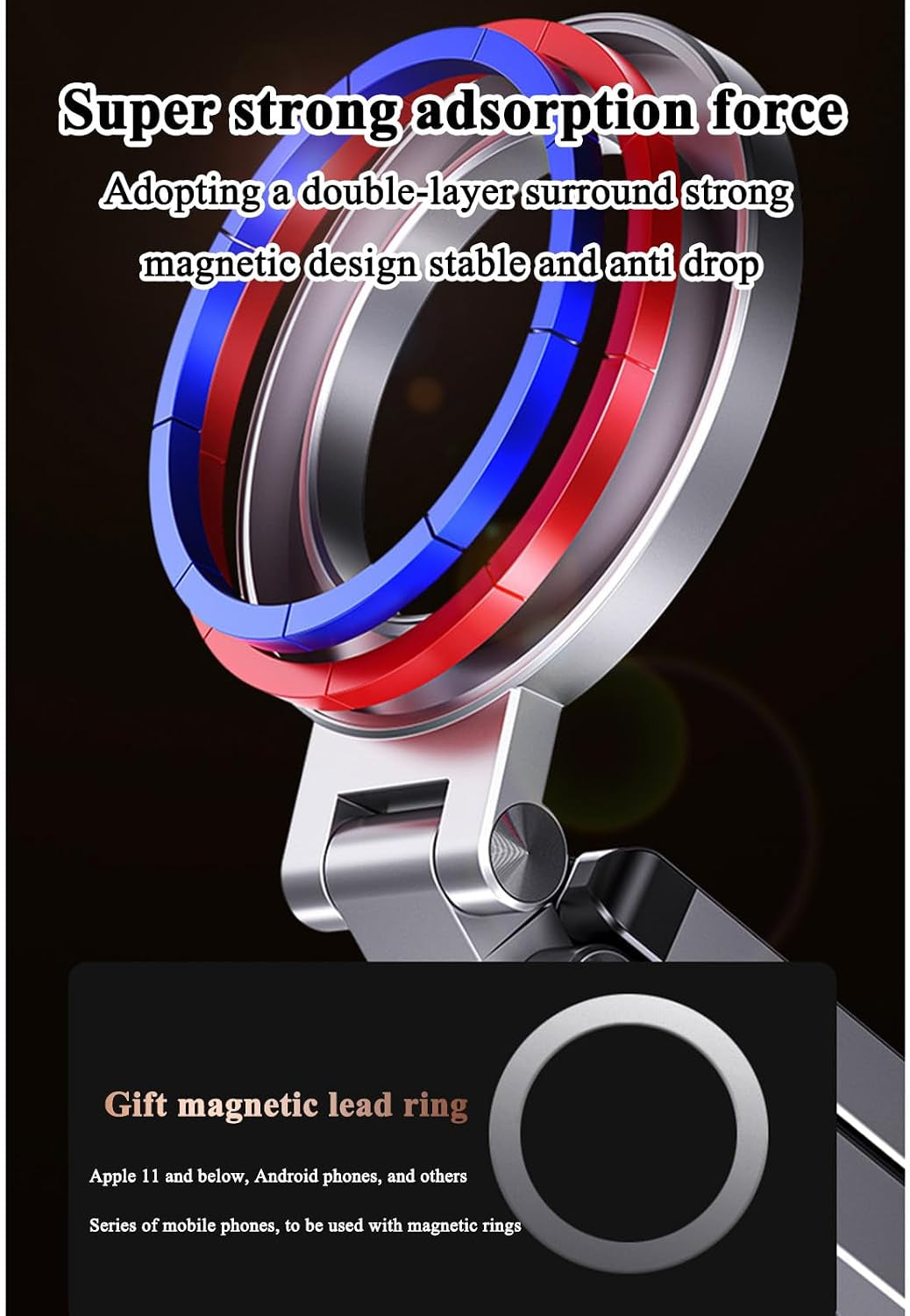 Maggrip Mini Tripod Pro, N52 Magnetic Phone Stand