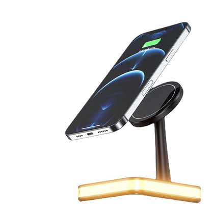 4-in-1 RGB Magnetic Charger Stand