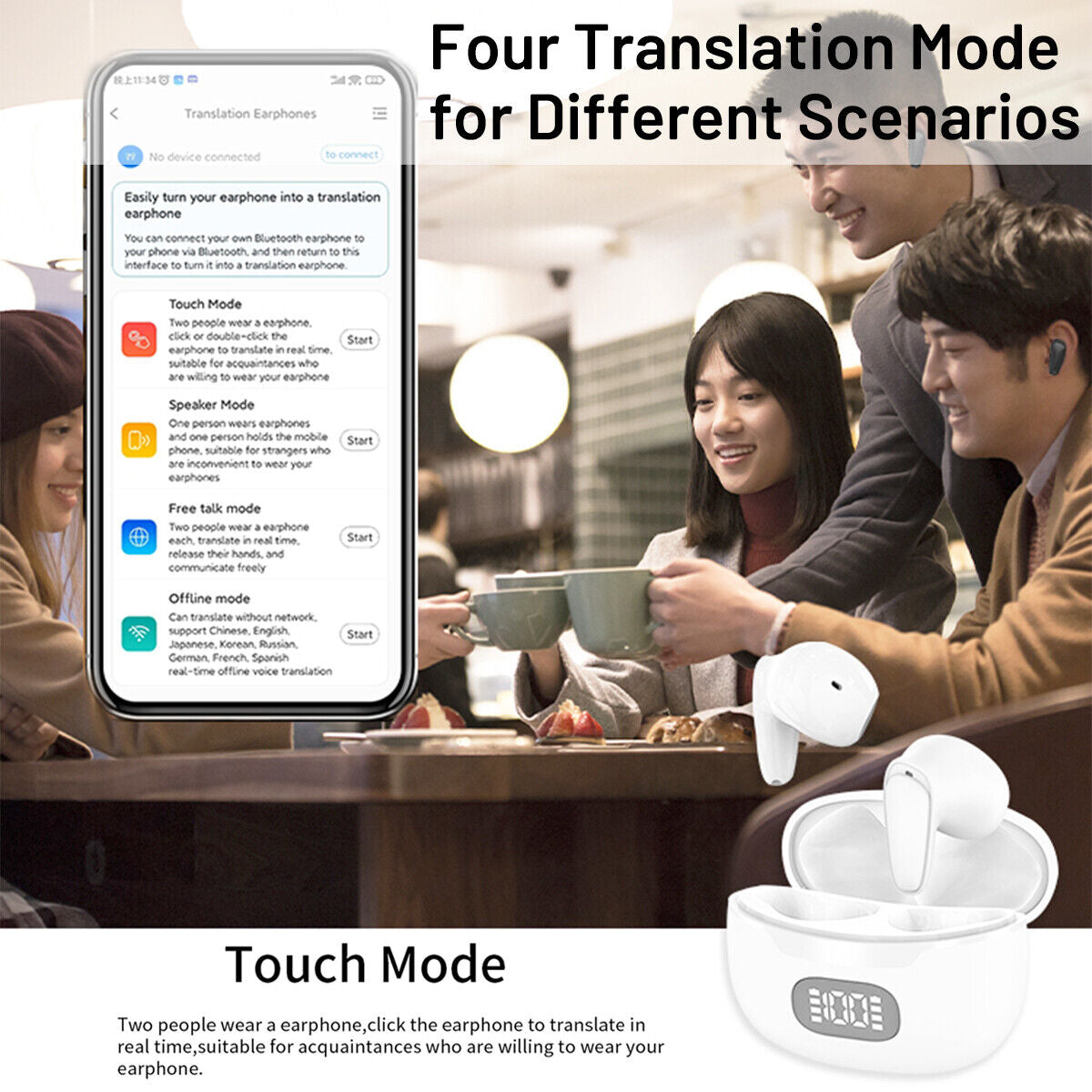 AI Translation Earbuds