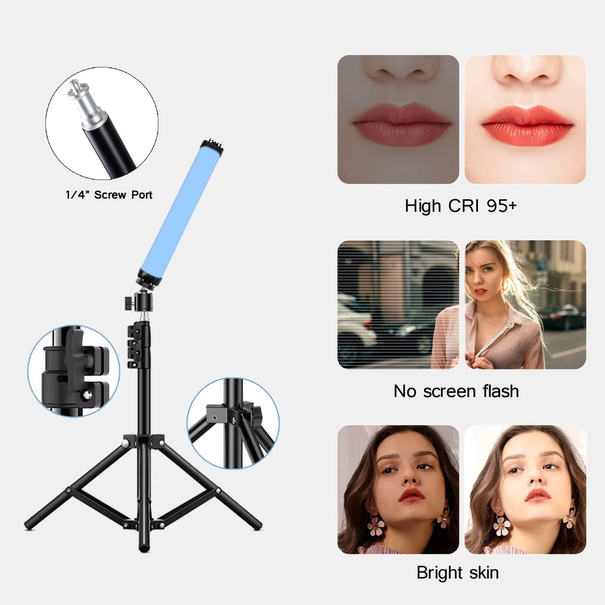 30cm RGB Magnetic Light Stick