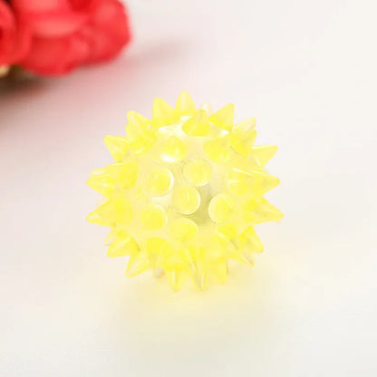 LED Rolling Cat Ball - Glowing Colorful Pet Toy