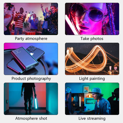 30cm RGB Magnetic Light Stick
