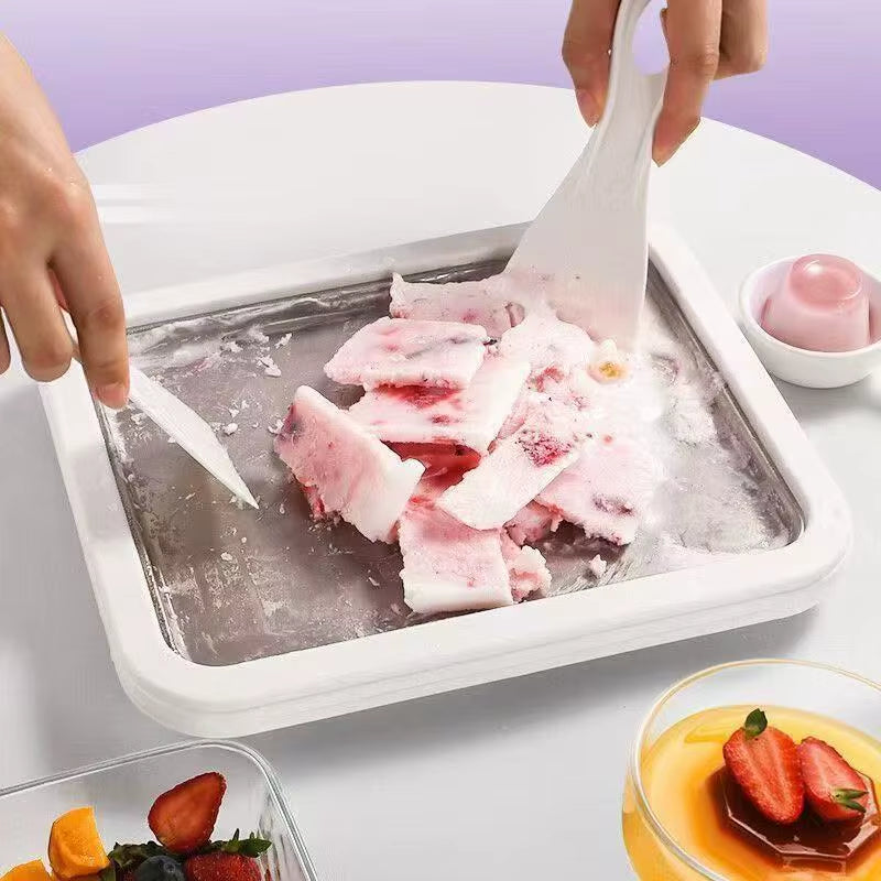 Rolled Ice Cream Maker Pan