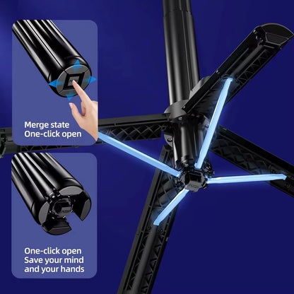 Handheld Phone Gimbal Stabilizer with Extendable Tripod & Wireless Remote