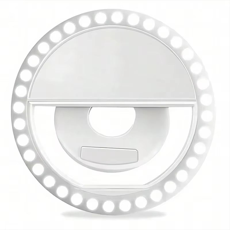 Rechargeable LED Selfie Ring Light for Phones