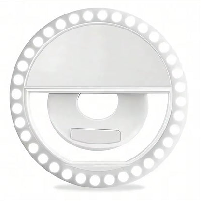 Rechargeable LED Selfie Ring Light for Phones
