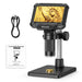 4.3-inch Screen Digital Microscope with LED Lights (Coins, Plants, Bugs, Electronics)
