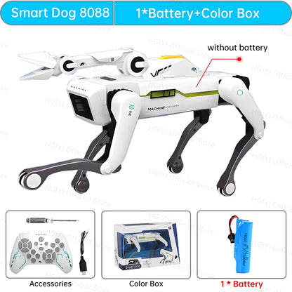 Smart RC Robot Dog with Voice & Touch Response