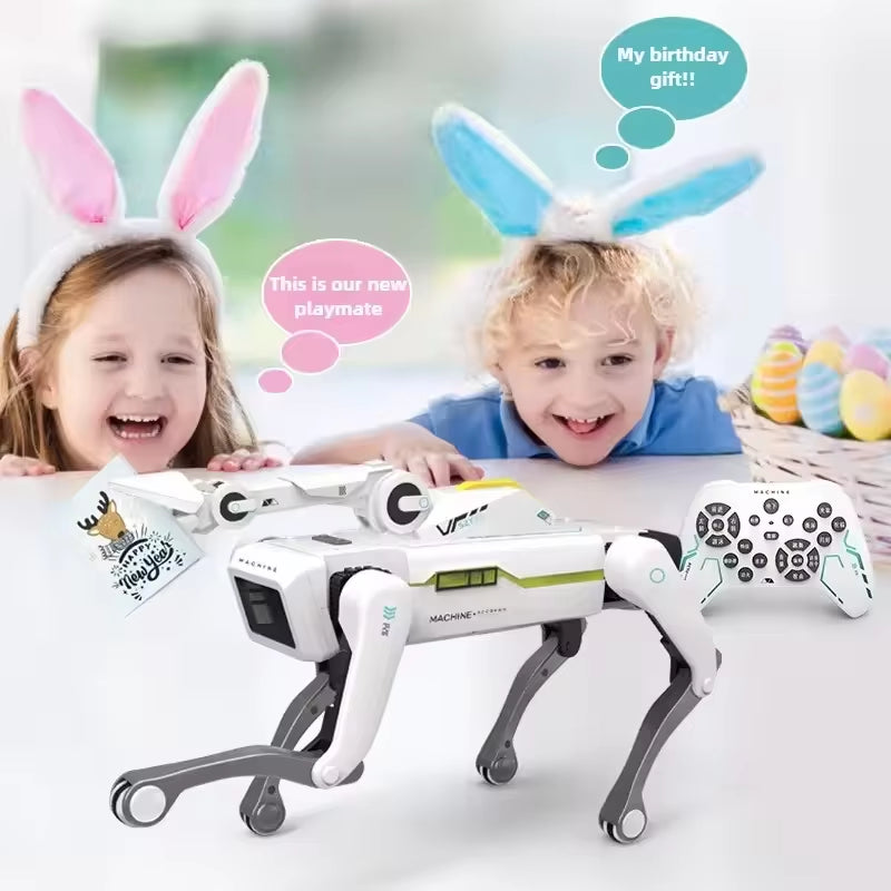Smart RC Robot Dog with Voice & Touch Response
