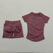 Women's Seamless 2-Piece Workout Set (Black)