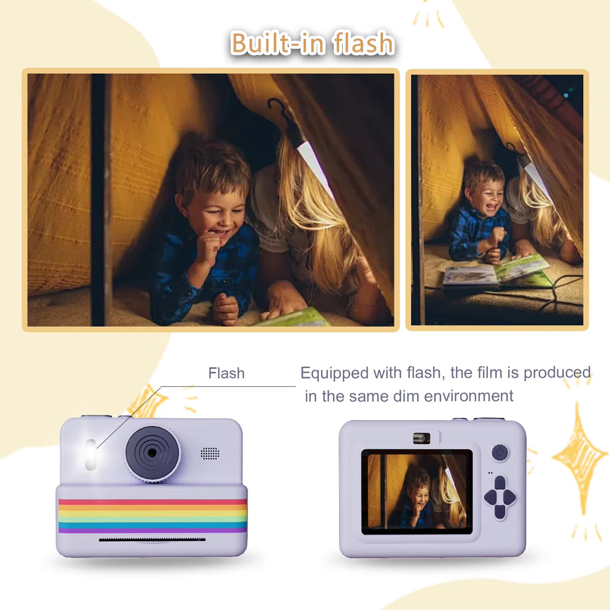 Kids Instant-Print Camera