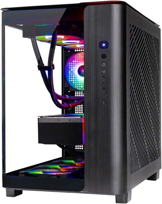 Skytech Gaming King 95 Gaming PC, Intel Ultra 7 270K plus 5.4Ghz, NVIDIA RTX 5080 16GB VRAM, 1TB Gen4 Nvme SSD, 32GB DDR5 RAM 6000, 850W Gold ATX 3 PSU, 360 ARGB AIO, Wi-Fi 6, Windows 11, Desktop