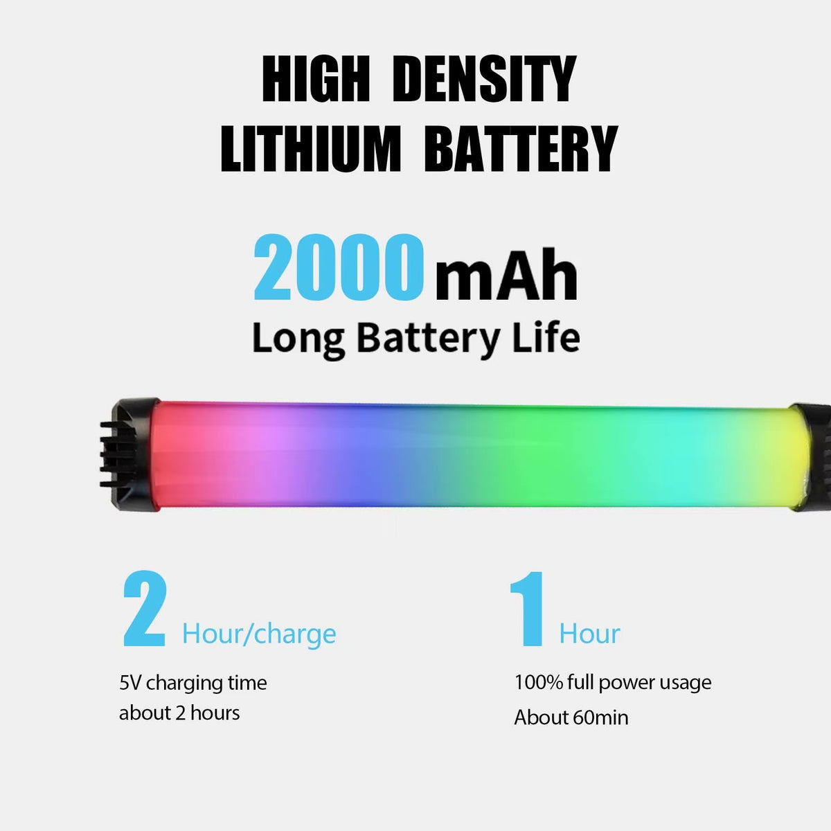 30cm RGB Magnetic Light Stick