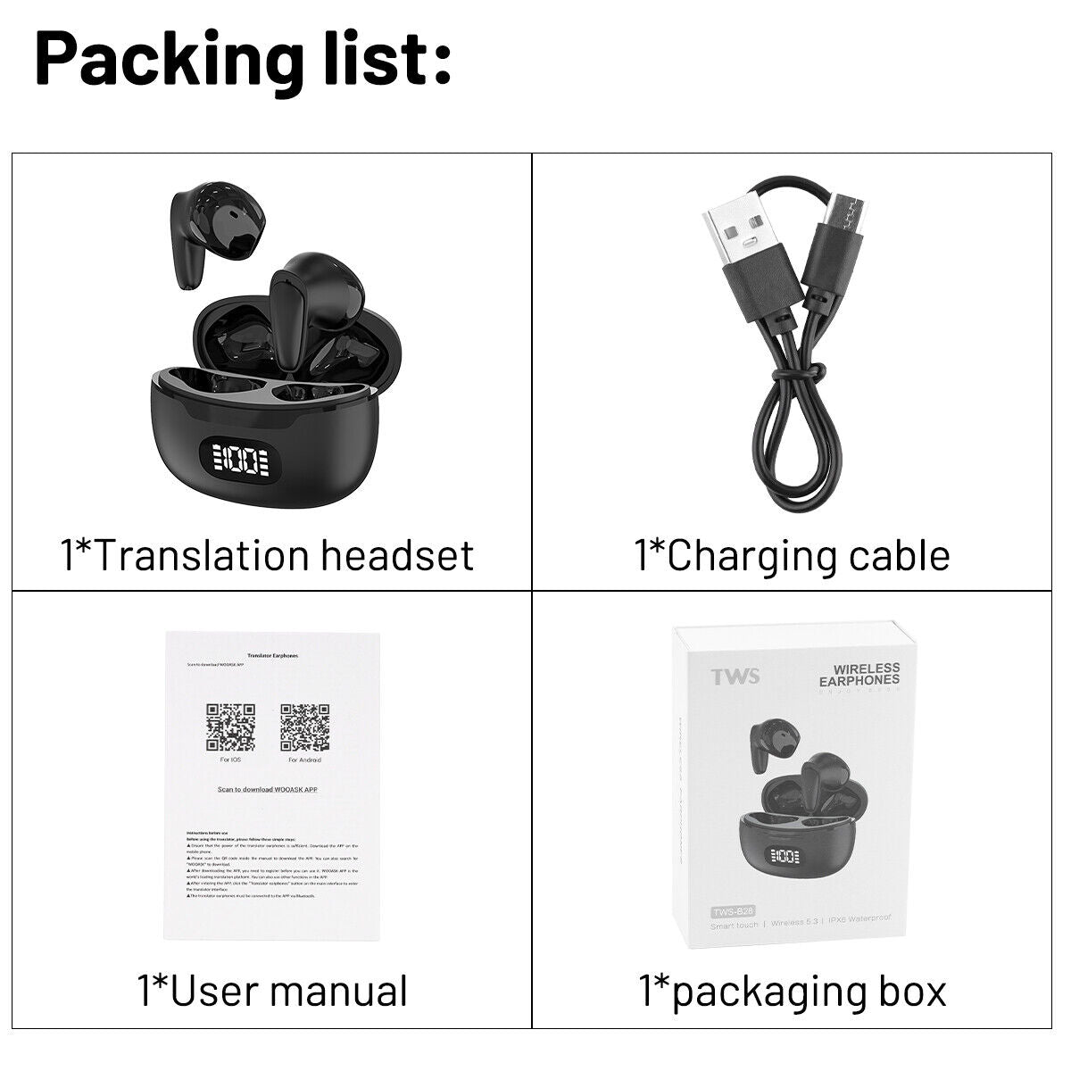 AI Translation Earbuds