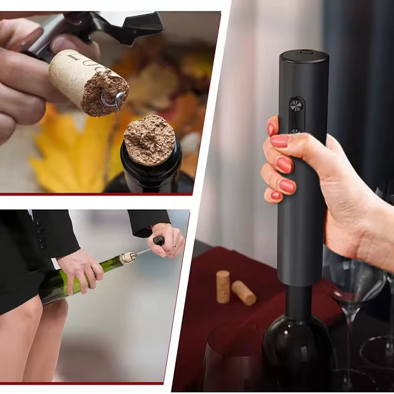 Electric Wine Opener Gift Set