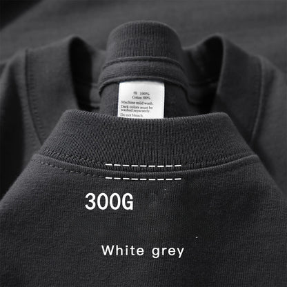 Heavyweight Cotton Oversized Tee (White)