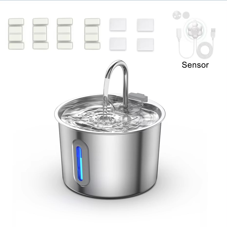 Stainless Steel Cat Water Fountain