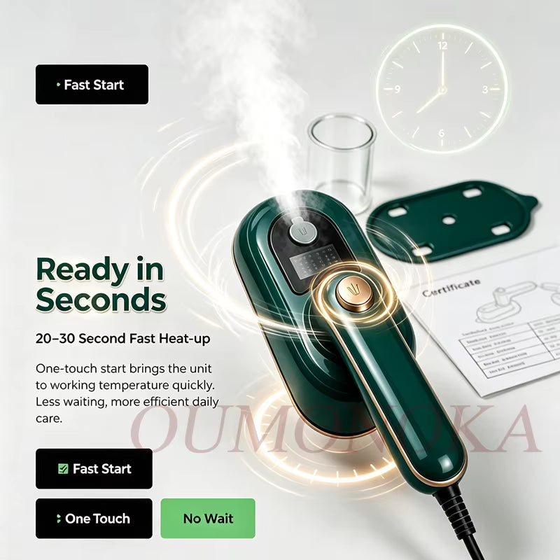 Portable Garment Steamer (US Plug)