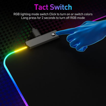 Large RGB LED Mouse Pad