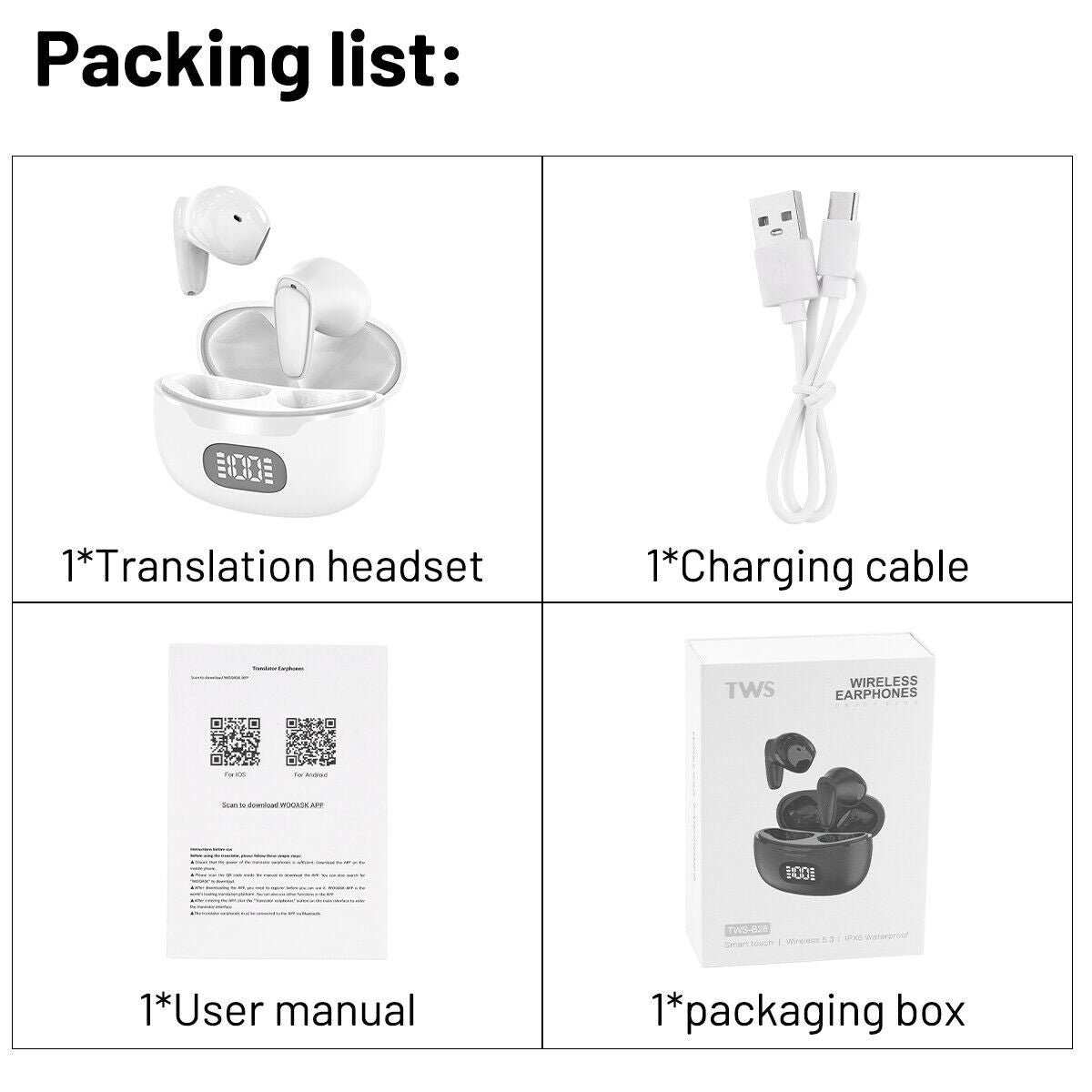 AI Translation Earbuds