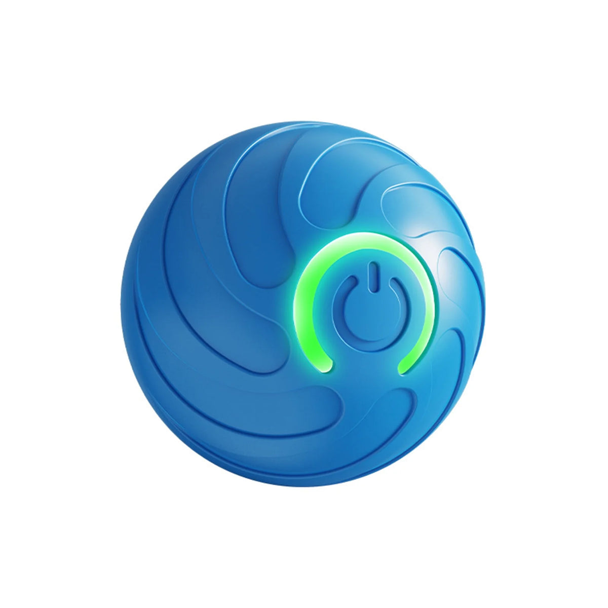 Automatic Rolling Ball Dog Toy - Interactive, LED, Rechargeable