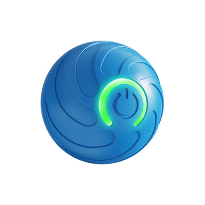 Automatic Rolling Ball Dog Toy - Interactive, LED, Rechargeable