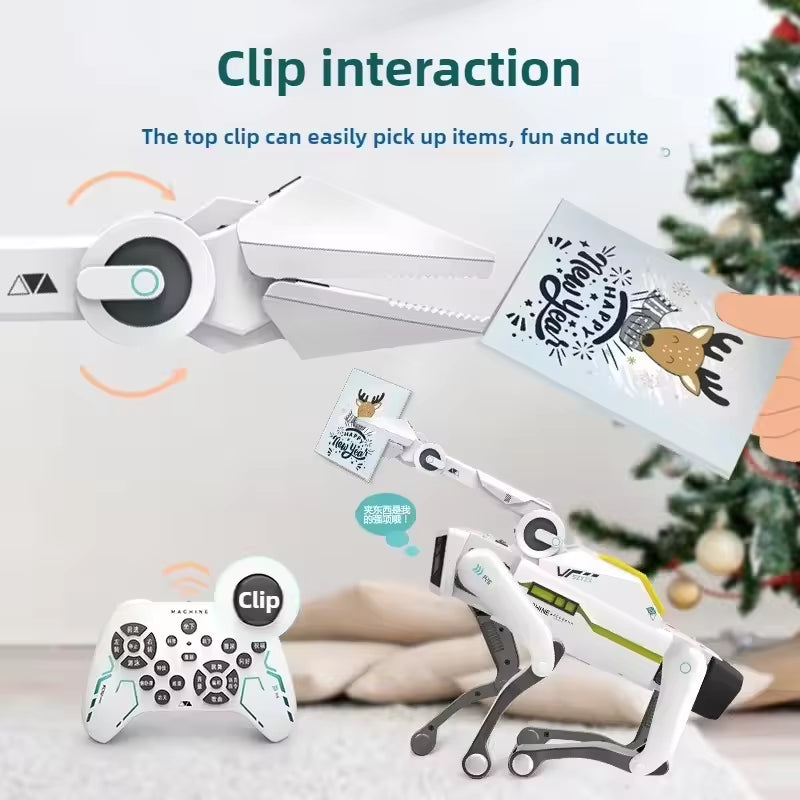 Smart RC Robot Dog with Voice & Touch Response