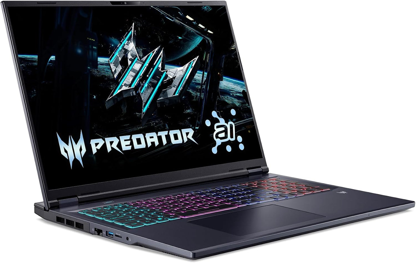 Acer Predator Helios Neo 18 AI Gaming Laptop | Intel Core Ultra 9 Processor 275HX | NVIDIA Geforce RTX 5070 Ti | 18" WQXGA 240Hz G-SYNC | 32GB DDR5 | 2TB Gen 4 SSD | Killer Wi-Fi 6E | PHN18-72-9474