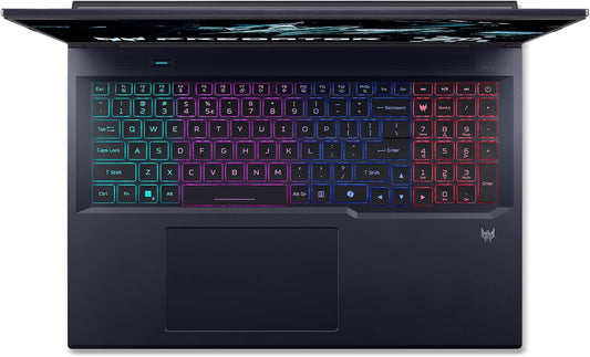 Acer Predator Helios Neo 18 AI Gaming Laptop | Intel Core Ultra 9 Processor 275HX | NVIDIA Geforce RTX 5070 Ti | 18" WQXGA 240Hz G-SYNC | 32GB DDR5 | 2TB Gen 4 SSD | Killer Wi-Fi 6E | PHN18-72-9474