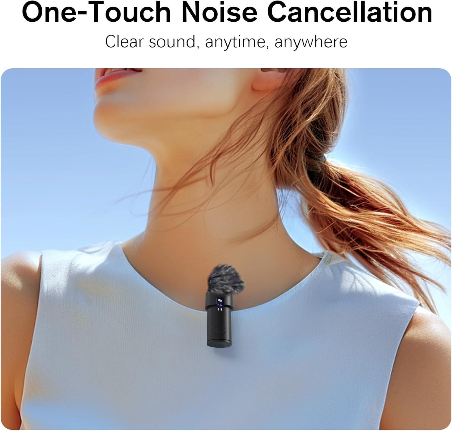 Wireless Lavalier Microphone Kit, Lightning & USB-C Receivers, 22H