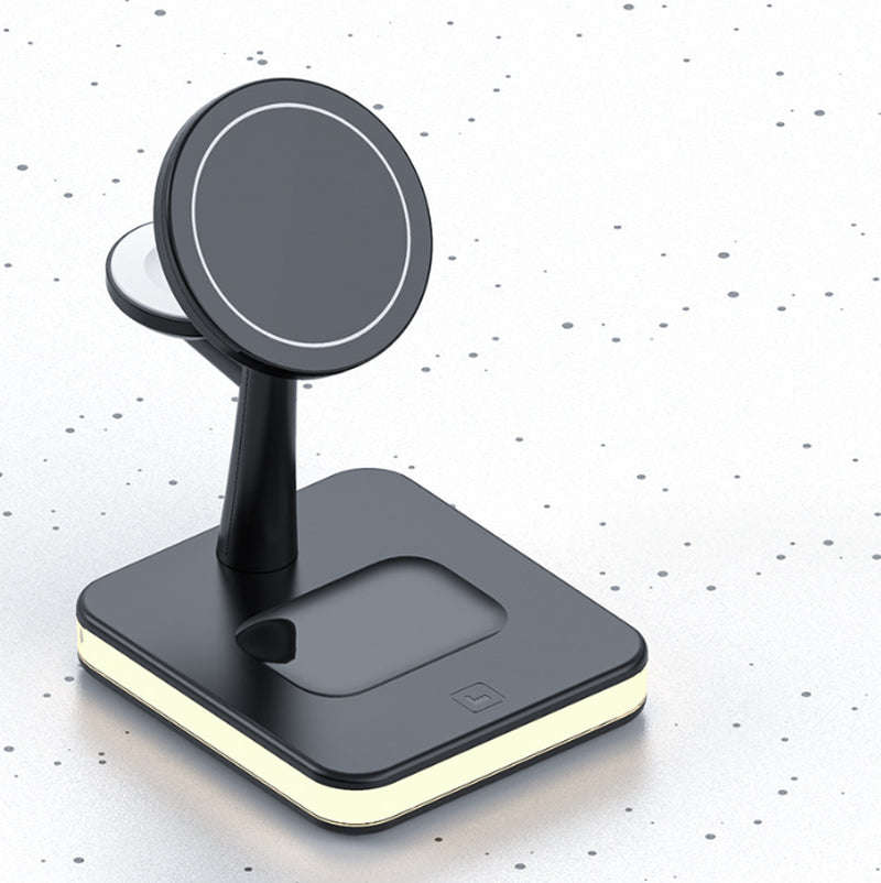 4-in-1 RGB Magnetic Charger Stand