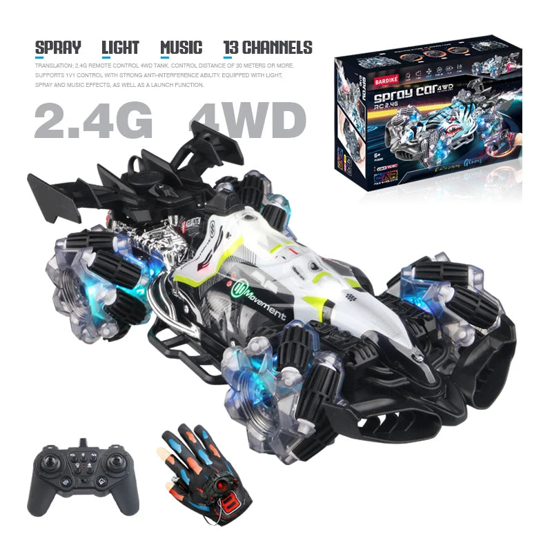 Gesture-Control RC Stunt Car