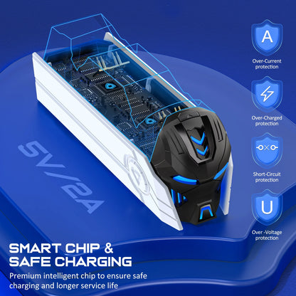 Dual Controller Charging Dock – DualSense-Style / Type-C Compatible