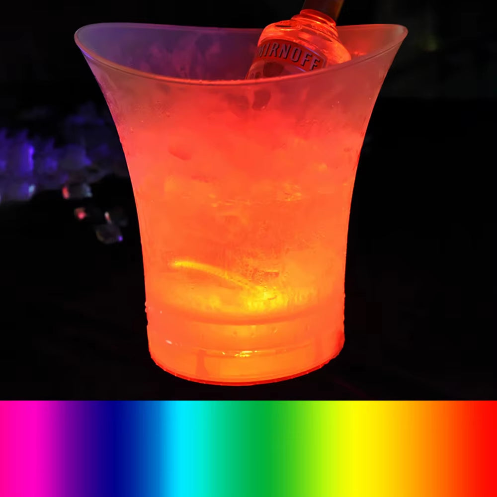 LED Light-Up Party Ice Bucket